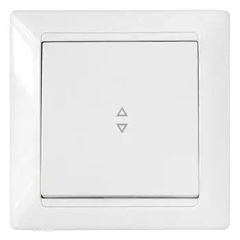 Одноклавишный проходной выключатель BYLECTRICA серия СТИЛЬ С610-807