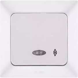 Одноклавишный проходной выключатель NE-AD Aras 93-126-05I