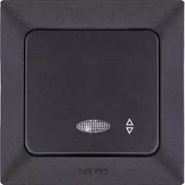 Одноклавишный проходной выключатель NE-AD Aras 93-124-05I