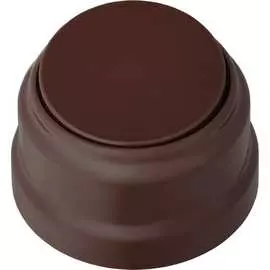 Одноклавишный выключатель BYLECTRICA серия РЕТРО А16-2211 шоколад