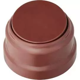 Одноклавишный выключатель BYLECTRICA серия РЕТРО А110-2201 коричневый