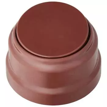 Одноклавишный выключатель BYLECTRICA серия РЕТРО А16-2211 коричневый