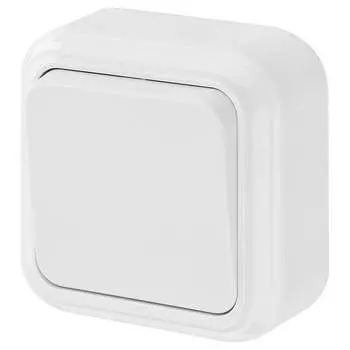 Одноклавишный выключатель BYLECTRICA ПРАЛЕСКА А16-131