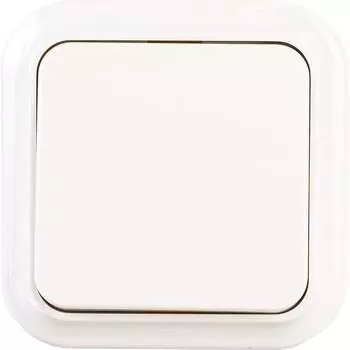 Одноклавишный выключатель BYLECTRICA ПРАЛЕСКА А16-131 бежевый