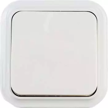 Одноклавишный выключатель BYLECTRICA ПРАЛЕСКА АКВА А16-222 бежевый