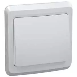 Одноклавишный выключатель IEK ВС10-1-0-ВБ ВЕГА EVV10-K01-10-DM