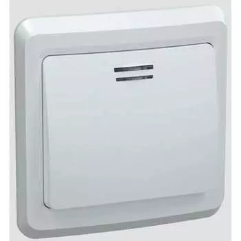 Одноклавишный выключатель IEK ВЕГА ВС10-1-1-ВБ EVV11-K01-10-DM