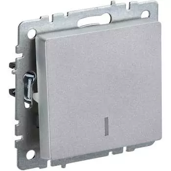 Одноклавишный выключатель IEK Brite вс10-1-1-бра BR-V10-1-10-K47