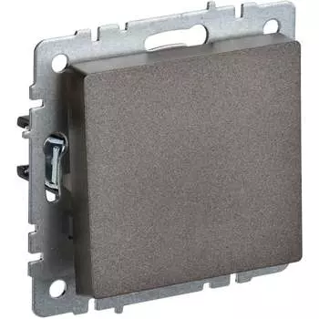 Одноклавишный выключатель IEK Brite вс10-1-0-бртб BR-V10-0-10-K45