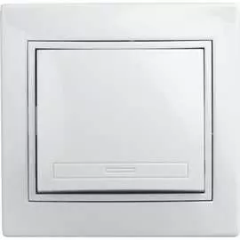 Одноклавишный выключатель Intro Plano 1-101-01 Б0053721