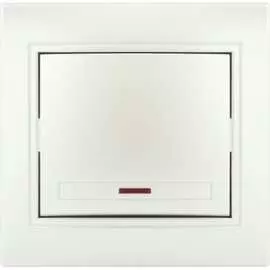 Одноклавишный выключатель Intro Plano 1-102-06 Б0053736