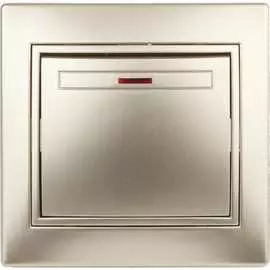 Одноклавишный выключатель Intro Plano 1-102-04 Б0053732