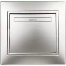 Одноклавишный выключатель Intro Plano 1-101-03 Б0053723