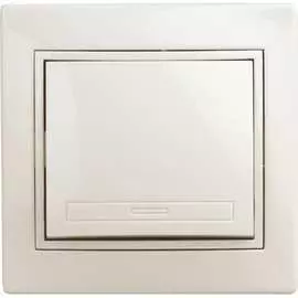 Одноклавишный выключатель Intro Plano 1-101-02 Б0053722