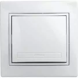 Одноклавишный выключатель Intro Plano 1Э-101-01 Б0053950