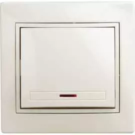 Одноклавишный выключатель Intro Plano Б0053730