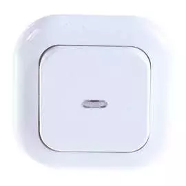 Одноклавишный выключатель Кунцево-Электро ВАЛЕНТИНА С16-068 7645