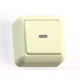 Одноклавишный выключатель Кунцево-Электро ОПТИМА А110-386 8031