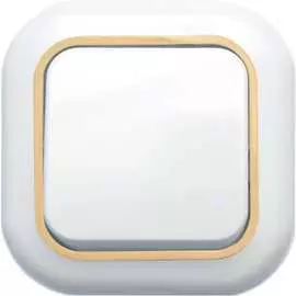 Одноклавишный выключатель Кунцево-Электро ВАЛЕНТИНА С16-040 7644