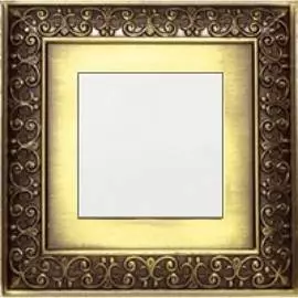 Одноклавишный выключатель LANMASTER LAN-EC45x45-SDB-BRZ