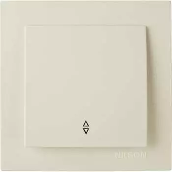 Одноклавишный выключатель Nilson TOURAN-ALEGRA-THOR 24121007