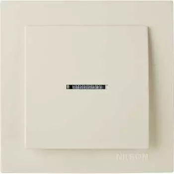 Одноклавишный выключатель Nilson TOURAN-ALEGRA-THOR 24121002