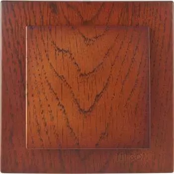 Одноклавишный выключатель Nilson TOURAN WOOD 24261001