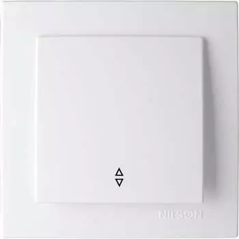 Одноклавишный выключатель Nilson TOURAN-ALEGRA-THOR 24111007