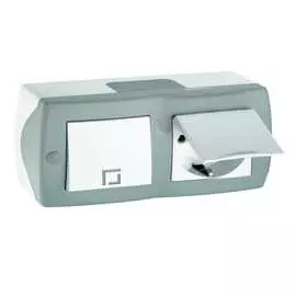 Одноклавишный выключатель-розетка MONO ELECTRIC