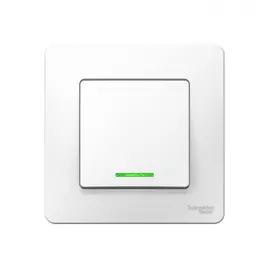 Одноклавишный выключатель Systeme Electric BLANCA BLNVS006111