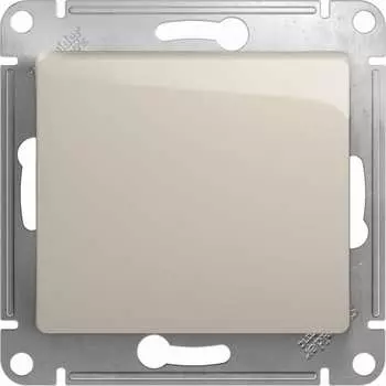 Одноклавишный выключатель Systeme Electric Glossa GSL000911
