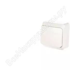 Одноклавишный выключатель Systeme Electric Этюд BA10-001B