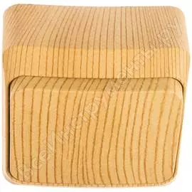 Одноклавишный выключатель Systeme Electric Этюд Дача BA10-001D