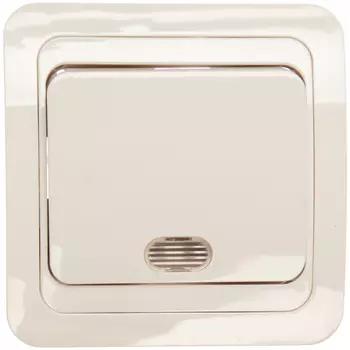 Одноклавишный выключатель Smartbuy Марс SBE-02w-10-SW1-1-c