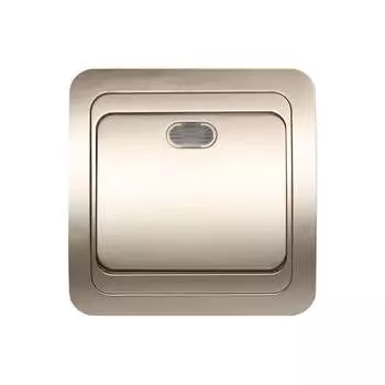 Одноклавишный выключатель Smartbuy Марс SBE-02c-10-SW1-1-c