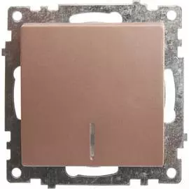 Одноклавишный выключатель STEKKER Катрин 39591