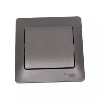 Одноклавишный выключатель Systeme Electric Glossa GSL001312
