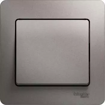 Одноклавишный выключатель Systeme Electric Glossa GSL001212