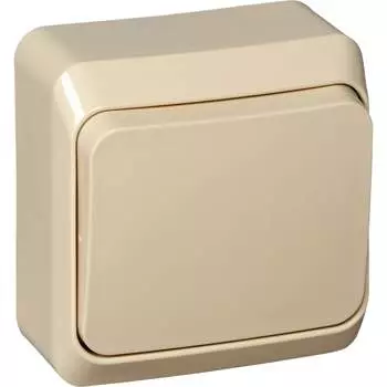 Одноклавишный выключатель Systeme Electric Этюд KA10-001K