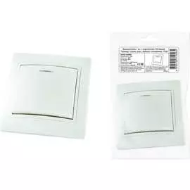 Одноклавишный выключатель TDM Таймыр SQ1814-0504