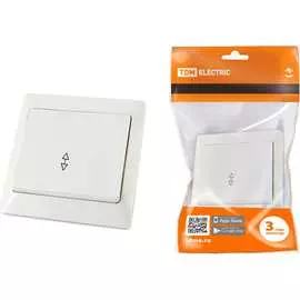 Одноклавишный выключатель TDM ELECTRIC Ильмень SQ1823-0005