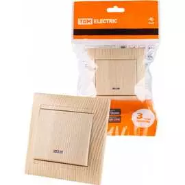 Одноклавишный выключатель TDM ELECTRIC Лама SQ1815-0304