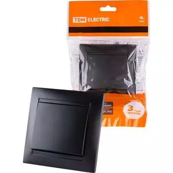 Одноклавишный выключатель TDM Лама SQ1815-0601