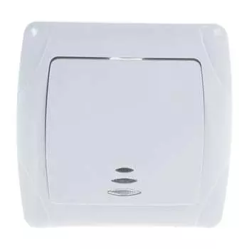 Одноклавишный выключатель UNIVersal Маргарита М0121