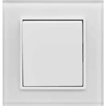 Одноклавишный выключатель Vesta Electric Exclusive White FVK050104BEL