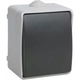 Однокнопочный выключатель IEK