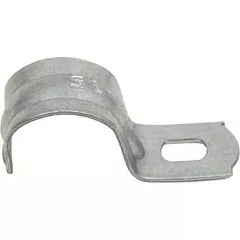 Однолапковая крепежная металлическая скоба Абсолют СМО 14-15 мм ER0000004