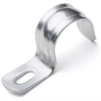 Однолапковая крепежная металлическая скоба Абсолют СМО 16-17 мм ER0000005