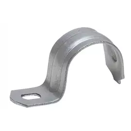 Однолапковая металлическая скоба ЭРА d 16-17 мм Б0036404