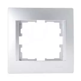 Одноместная горизонтальная рамка Lezard KARINA 707-4300-146